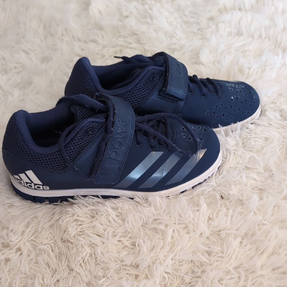 Adidas Navy Lifting Shoes